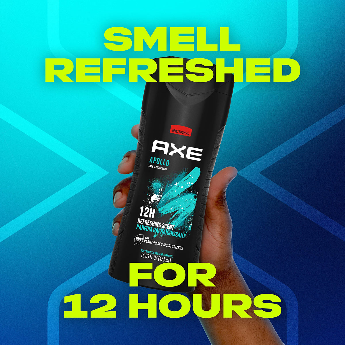 AXE Sage & Cedarwood Body Wash Apollo 4 Count 16 fl oz AXE