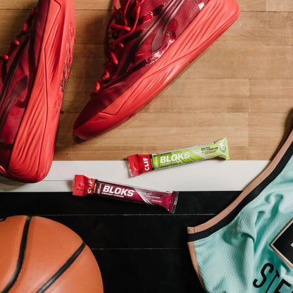 CLIF BLOKS - Mountain Berry Flavor - Energy Chews - Non-GMO - Plant Based - Fast Fuel for Cycling and Running - Quick Carbohydrates and Electrolytes - 2.12 oz. (18 Count) CLIF Bar