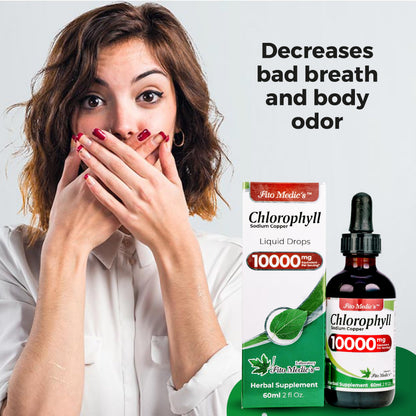 FITO MEDIC'S Lab | Liquid Chlorophyll | Chlorophyll Liquid Drops | 50 mg 200:1 Ratio Extract per Serving. FITO MEDIC'S