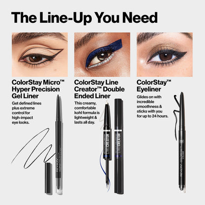 Revlon ColorStay Micro Hyper Precision Gel Eyeliner, 215 Brown, 0.002 oz REVLON