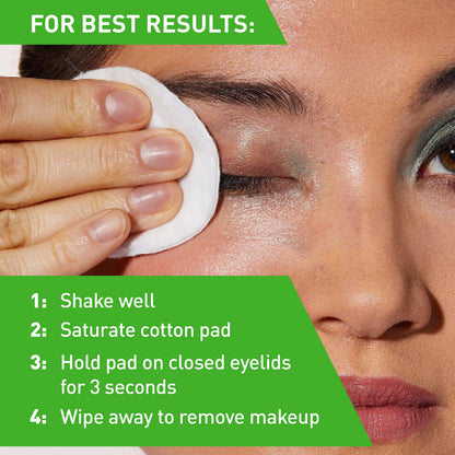 CeraVe Eye Makeup Remover with Hyaluronic Acid and Ceramides, Waterproof, Non-Comedogenic, Fragrance Free CeraVe