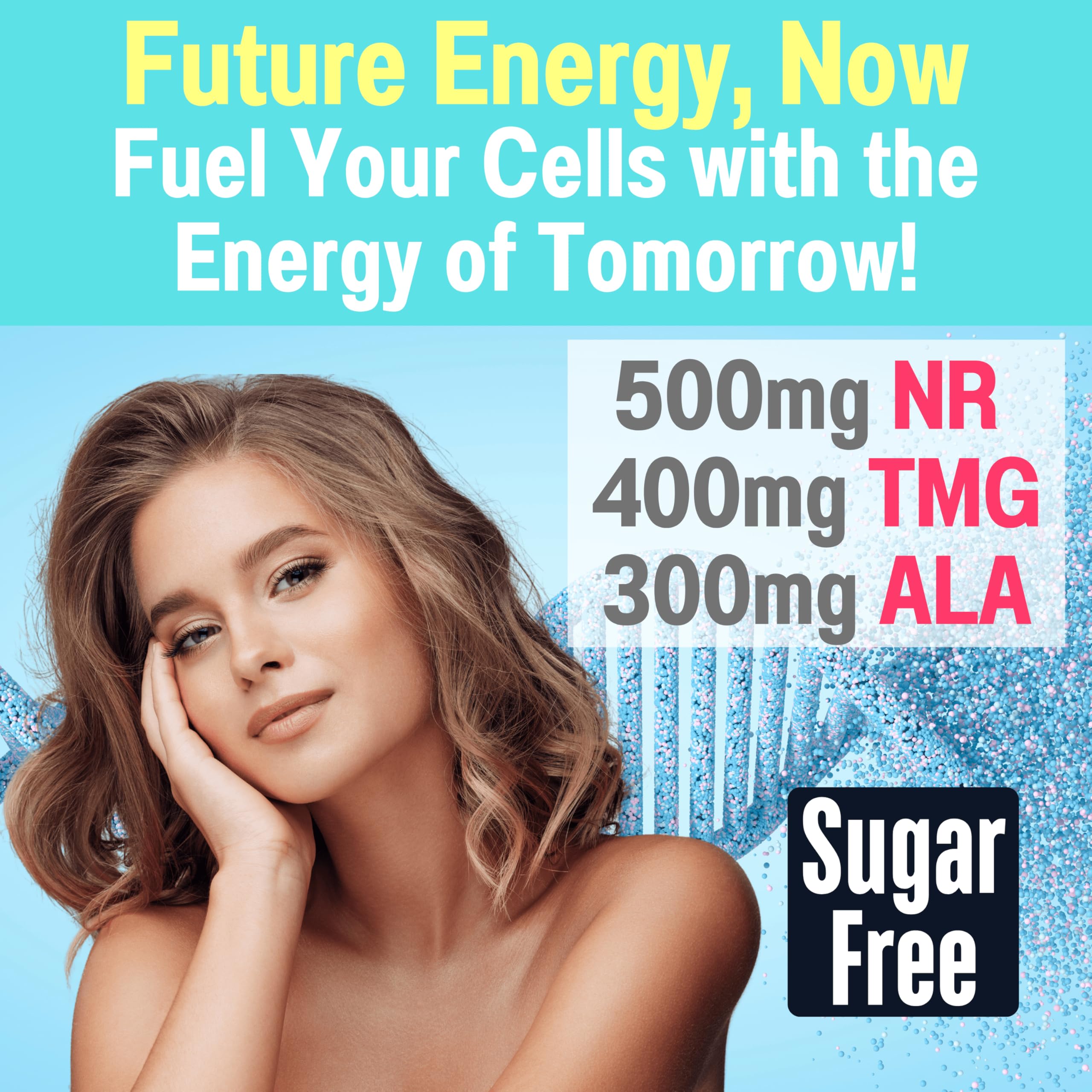 1500mg NAD+ Sugar Free Gummies | NAD + Plus NR TMG ALA Trans-Resveratrol Fisetin Supplements | Nicotinamide Riboside Trimethylglycine Alpha Lipoic Acid Betaine Pills Capsules Tincture Supplement Alt SHIZAM buy australia supplements
