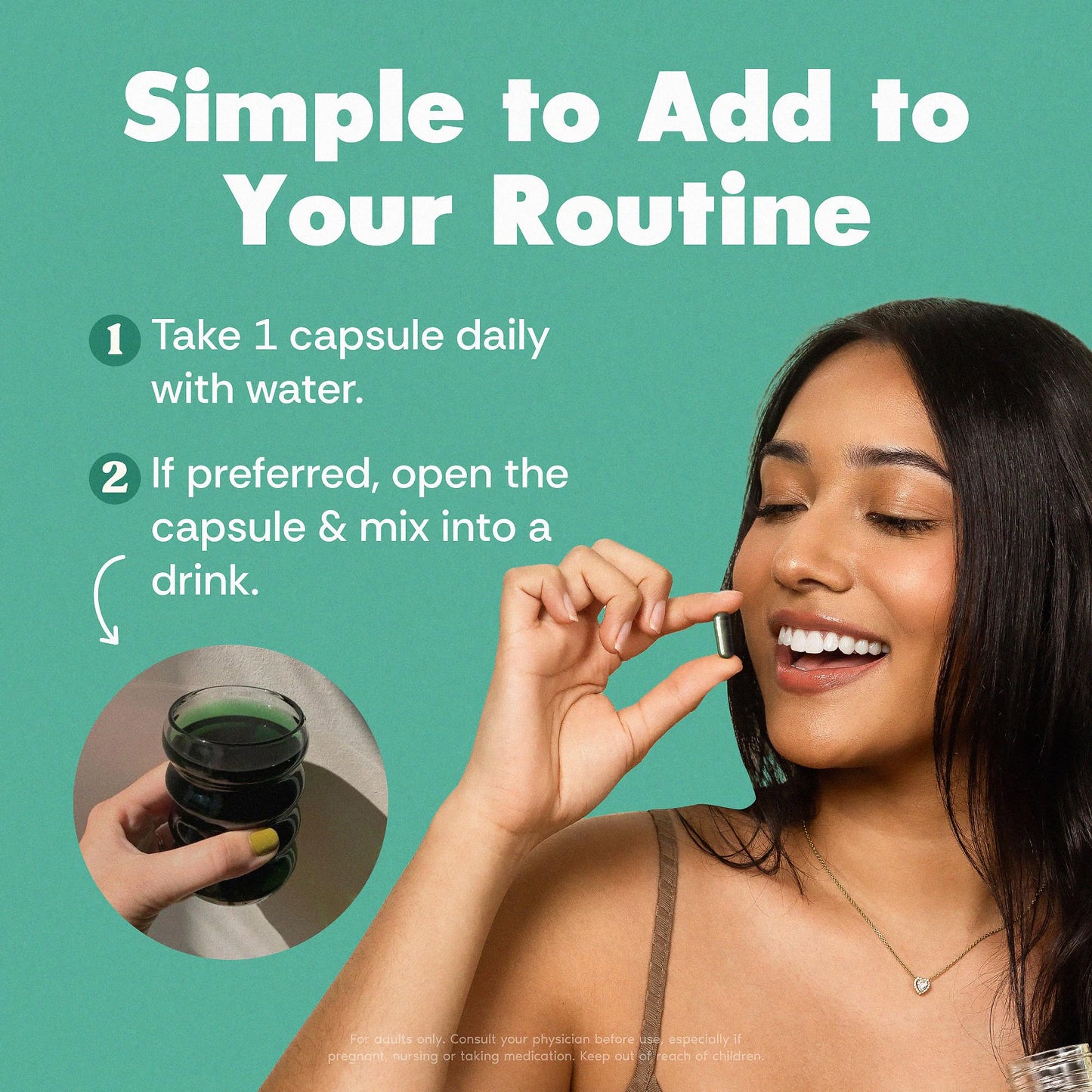 Her Fantasy Box | Body Magic | Chlorophyll Capsules - 30 Vegan Capsules for Detox, Digestion, Gut Health, Skin Support Her Fantasy Box