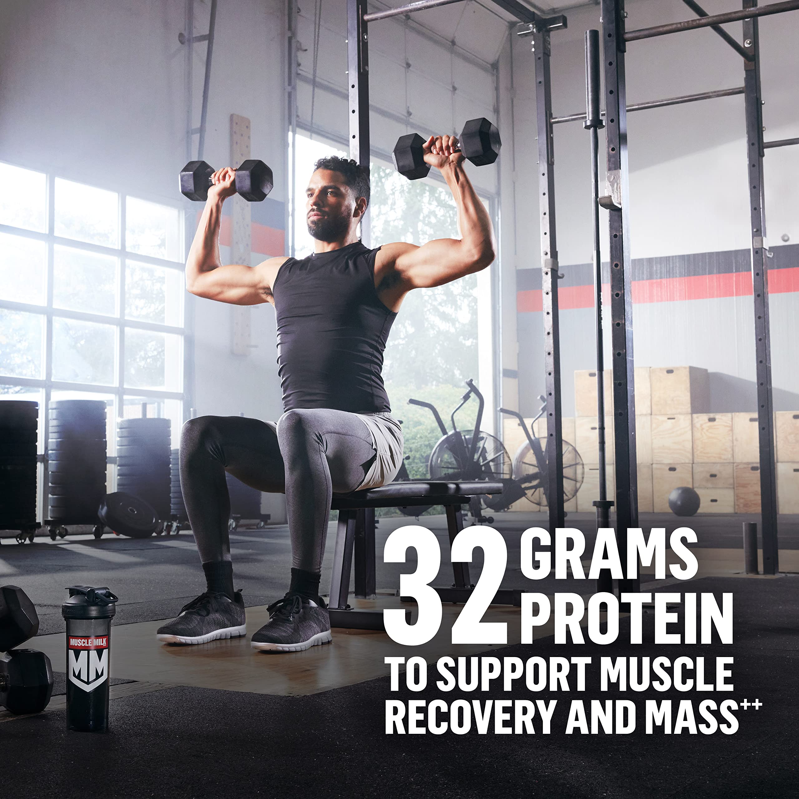 Muscle Milk Gainer Protein Powder, Vanilla Creme, 32g Protein, 5 Pound Muscle Milk buy australia supplements