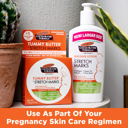 Palmer's Tummy Butter for Stretch Marks & Weight Changes (4.4 Oz) Palmer's