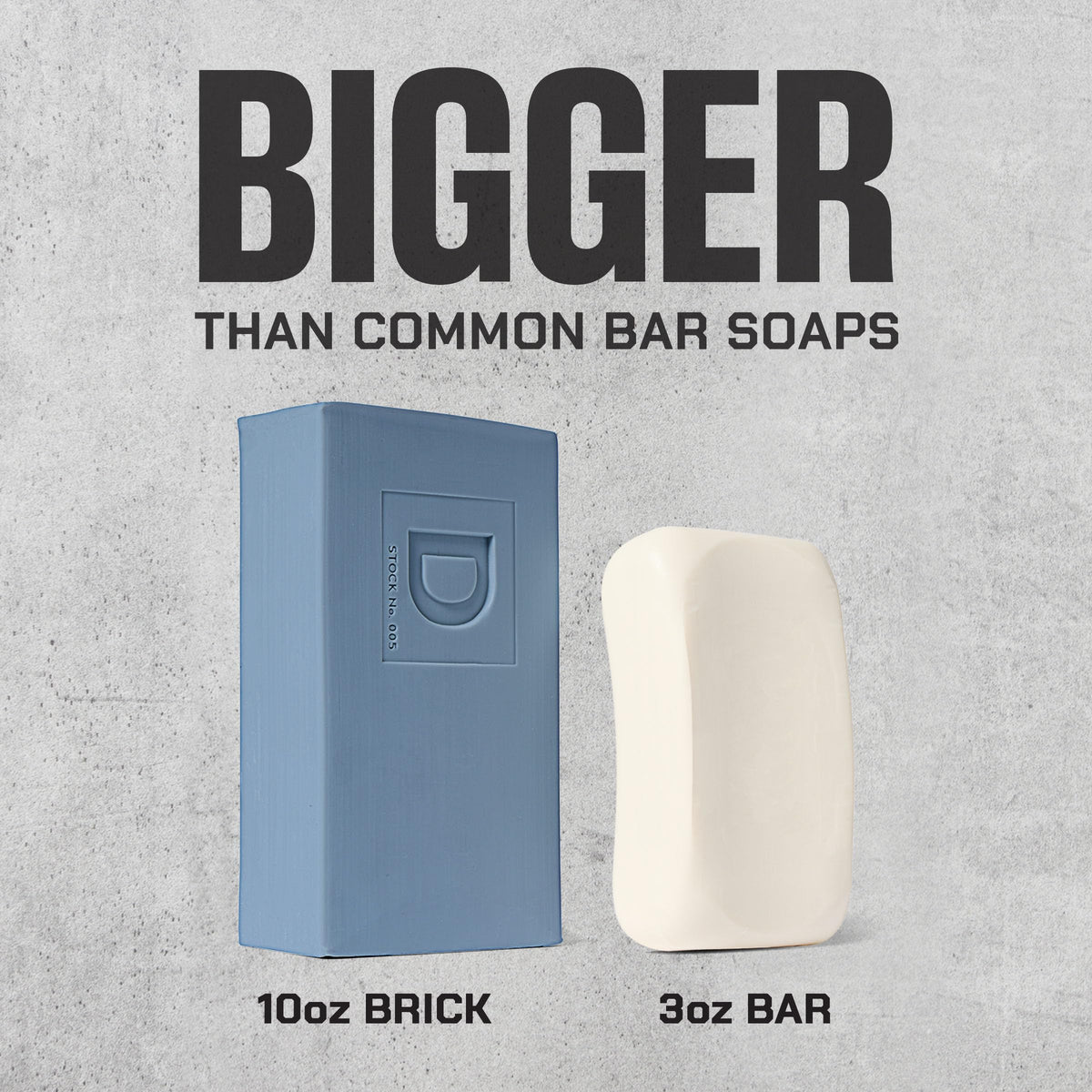 Duke Cannon Midnight Swim Big Brick of Soap for Men - 10 oz Duke Cannon Supply Co.