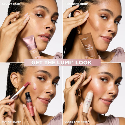 L'Oreal Paris Makeup True Match Lumi Glotion, Natural Glow Enhancer, Illuminator Highlighter, Bronzing Drops For a Sun-Kissed Glow, 903 Medium L'Oreal Paris