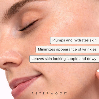 Asterwood Hyaluronic Acid Serum for Face - Plumping, Anti-Aging, Hydrating - Fragrance-Free - 1 Fl Oz Asterwood