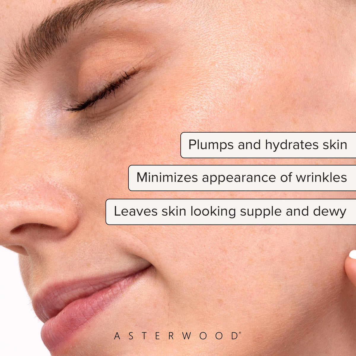 Asterwood Pure Hyaluronic Acid Serum for Face, Anti-Aging & Hydrating Asterwood