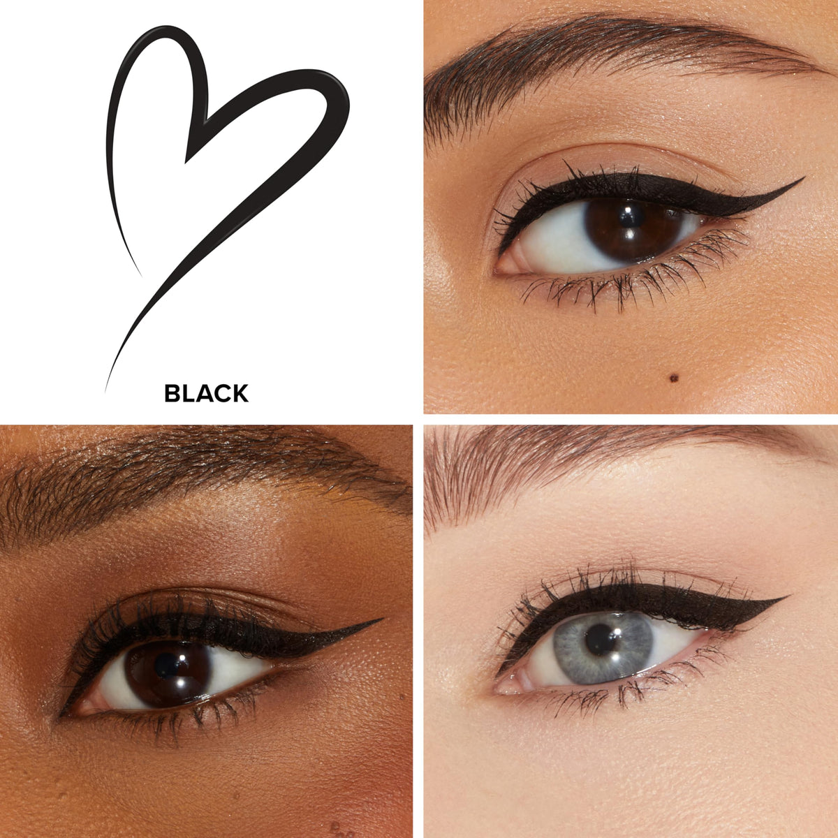 Too Faced Better Than Sex Easy Glide Liquid Eyeliner | Flake & Waterproof Liquid Eyeliner For Intense Pigment, 0.02 Fl Oz, Black Too Faced