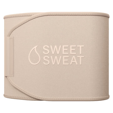 Sports Research Sweet Sweat Toned Waist Trimmer for Women and Men | Premium Waist Trainer Belt to 'Tone' your Stomach Area (Quartz, Small) Sports Research buy supplements Au