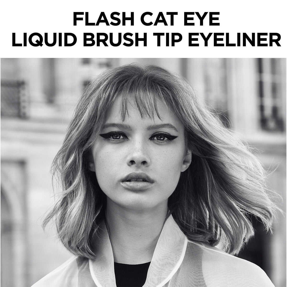L'Oreal Paris Makeup Infallible Flash Cat Eye Waterproof Liquid Eyeliner, Black, 0.44 oz. L'Oreal Paris