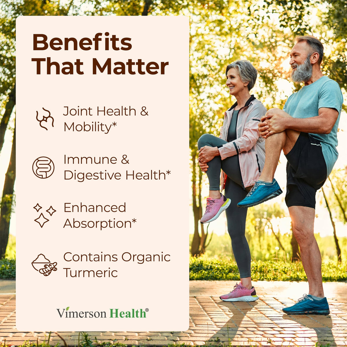 Turmeric with Black Pepper - High Potency Organic 1200mg Turmeric Curcumin Supplement for Joint Support & Digestive Health - Curcumin with Black Pepper Vimerson Health