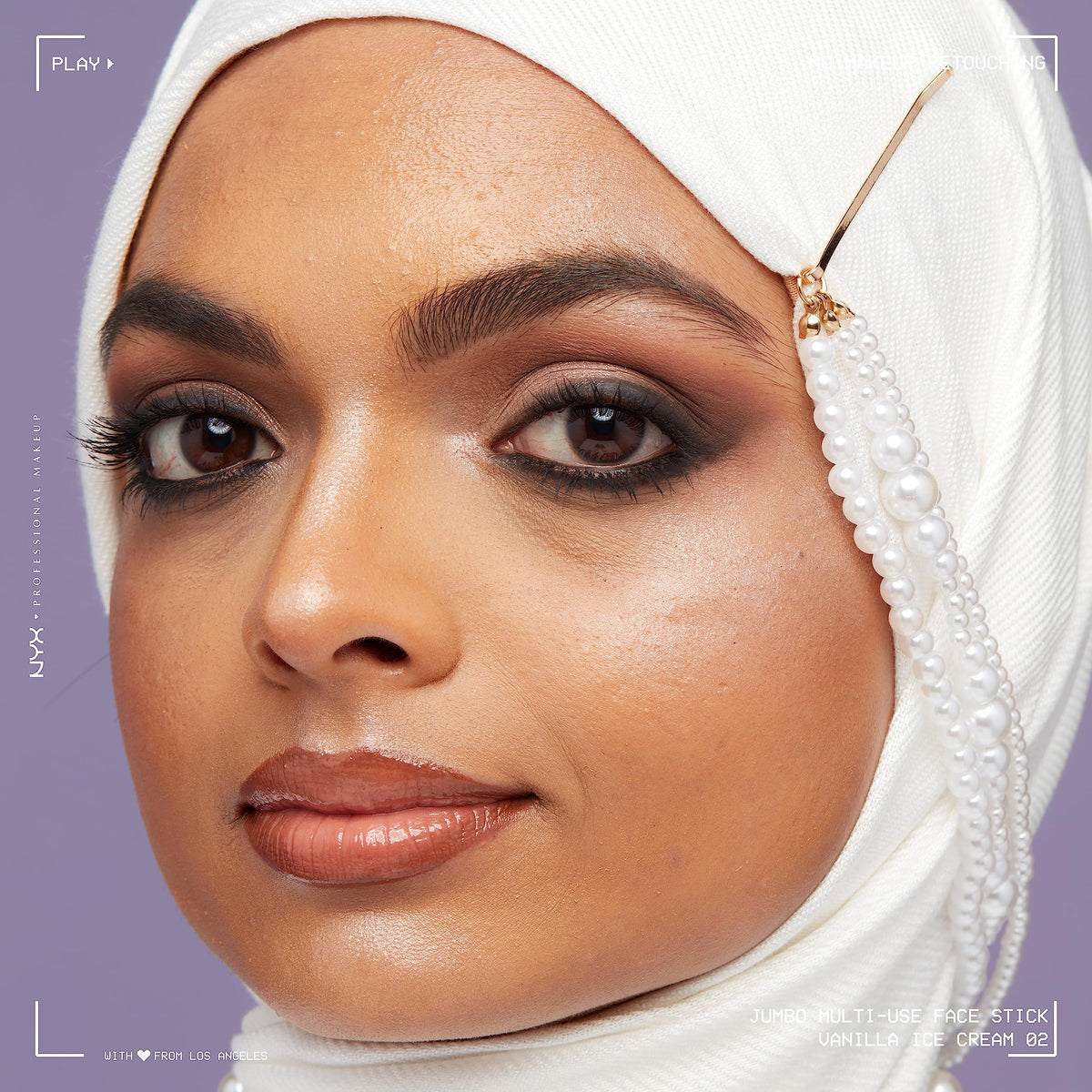 NYX PROFESSIONAL MAKEUP, Jumbo Multi-Use Face Highlighter Stick - Vanilla Ice Cream NYX PROFESSIONAL MAKEUP