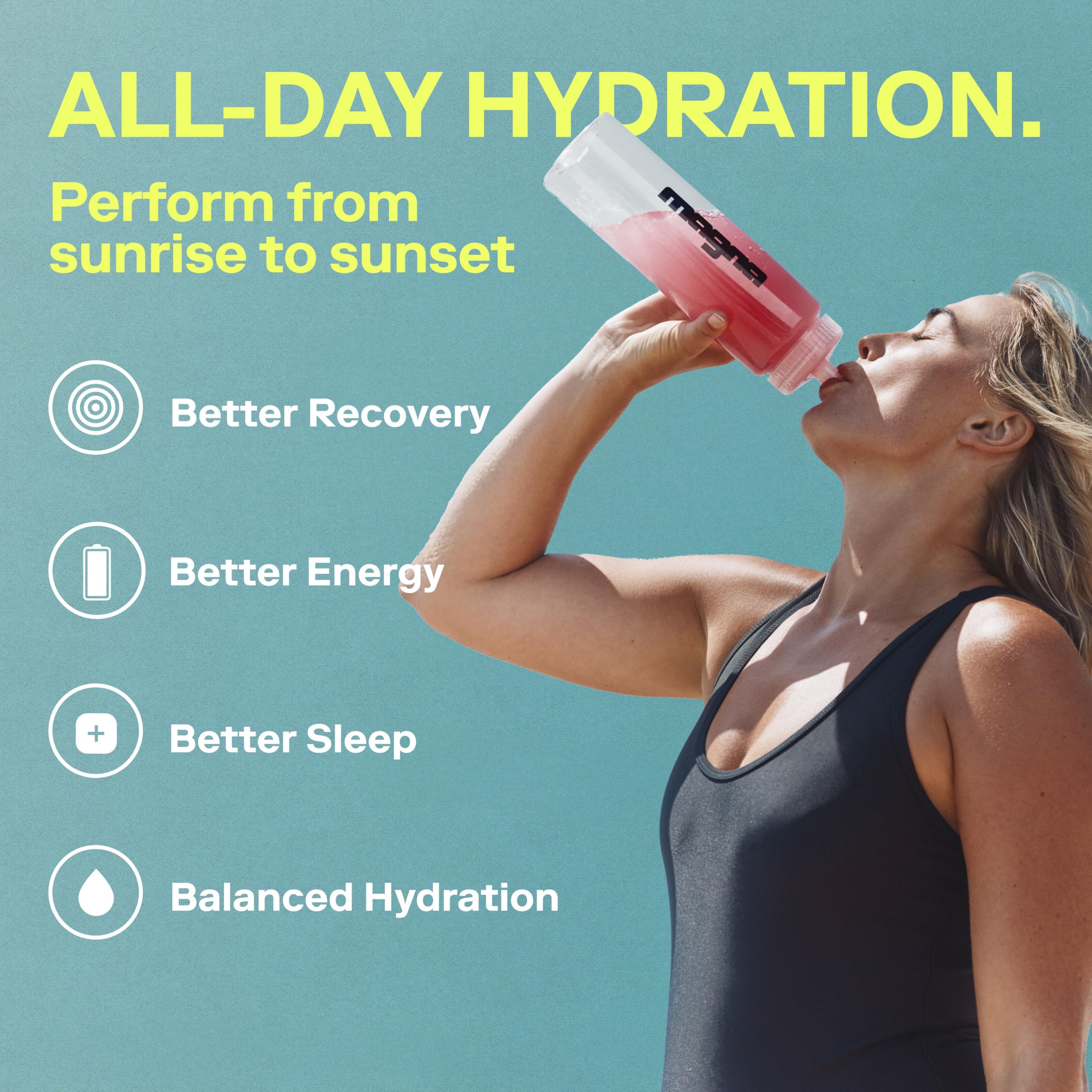 MAGNA Electrolytes Powder Drink Mix for Hydration, Energy & Focus Support with Magnesium L Threonate (28 Servings, Variety) Magna buy australia supplements