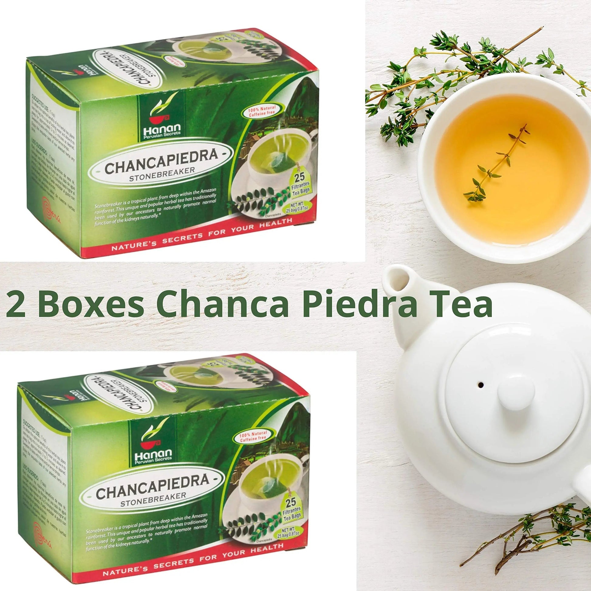 Stone Breaker Chanca Piedra Herbal Tea - 100% Naural from Peru (2x 25 Tea Bags Pack) Natural Kidney Cleanse & Gallbladder Stones Support– Detoxify Urinary Tract, Flush Impurities, Clear Urinary System AOSGYA buy australia supplements