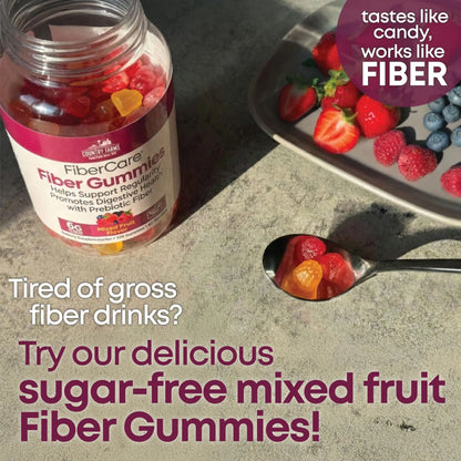 Country Farms Fiber Care Prebiotic Gummies, 6g of Fiber Per Serving, GLP-1 Booster, FOS from Beets, Digestive Health and Bloat, Supports Regularit Country Farms