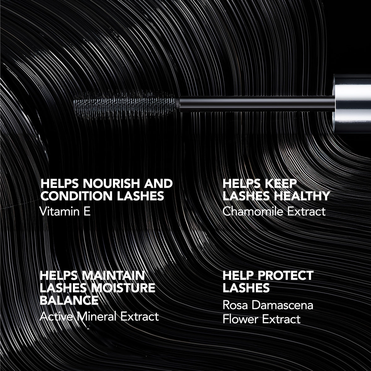 BUXOM Lash Volumizing Mascara, Blackest Black, 0.37 oz Buxom