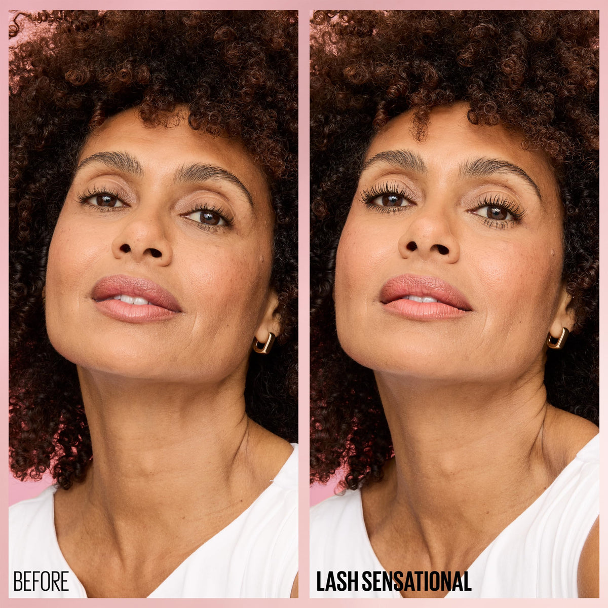 Maybelline Lash Sensational Washable Mascara, Lengthening and Volumizing for a Full Fan Effect, Blackest Black, 1 Count MAYBELLINE
