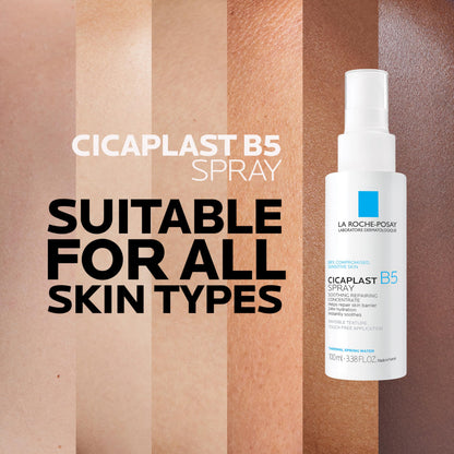 La Roche-Posay Cicaplast B5 Spray, Face Mist for Skin Barrier Repair 3.38oz La Roche-Posay