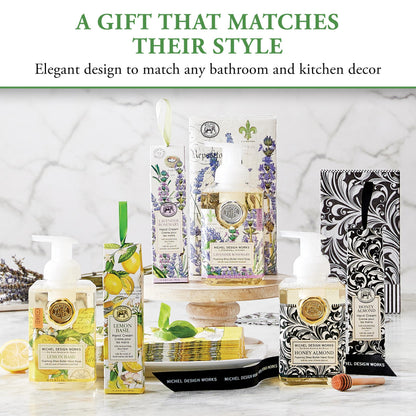 Michel Design Works Foaming Hand Soap, Lemon Basil, 1-Pack, 17.8 Fl oz Each Michel Design Works
