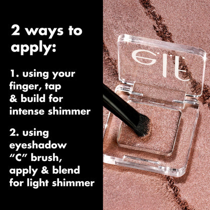 e.l.f. Fine As Fleck Glitter Eyeshadow, Champagne Showers e.l.f.