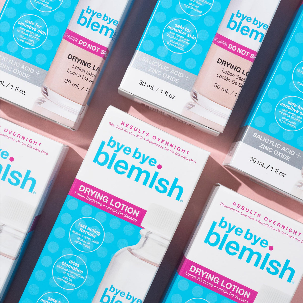 Bye Bye Blemish Acne Drying Lotion, Reduce Pimples Overnight 1oz, 1-Pack Bye Bye Blemish