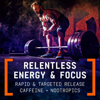 BEYOND RAW LIT V2 Clinical Strength Pre Workout Powder, Hits Harder, Bigger Pumps, Caffeine, L-Citrulline, Creatine, Gummy Worm, 30 Servings BEYOND RAW