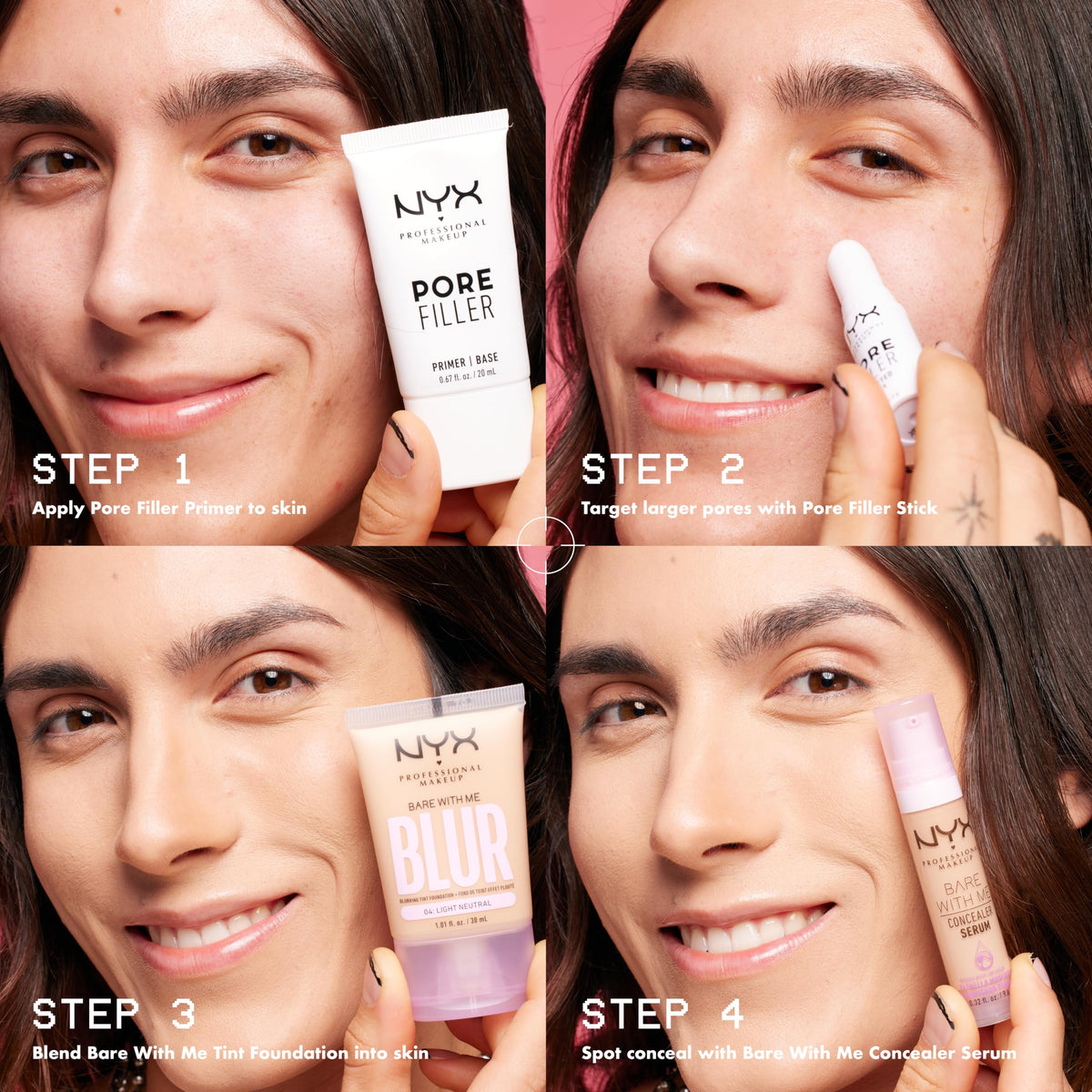 NYX PROFESSIONAL MAKEUP Pore Filler Blurring Primer, Vegan Face Primer NYX PROFESSIONAL MAKEUP