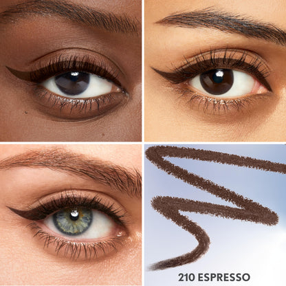 COVERGIRL Perfect Point PLUS Eyeliner Pencil, Espresso .008 oz. (0.23 mg) (Packaging may vary) COVERGIRL