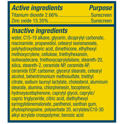 CeraVe Invisible Mineral Sunscreen SPF 50 Face Sunscreen, 1.7oz CeraVe