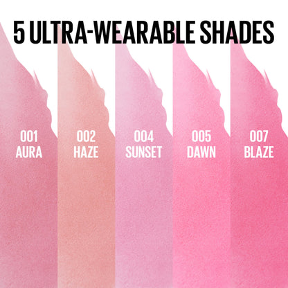 MAYBELLINE Super Stay Peel Off Lip Liner Lip Stain, Up to 24H Tattoo-Like Wear, Transfer-Proof Matte Finish, Hydrating Formula With Vitamin E, Aura (Mauve Nude) MAYBELLINE
