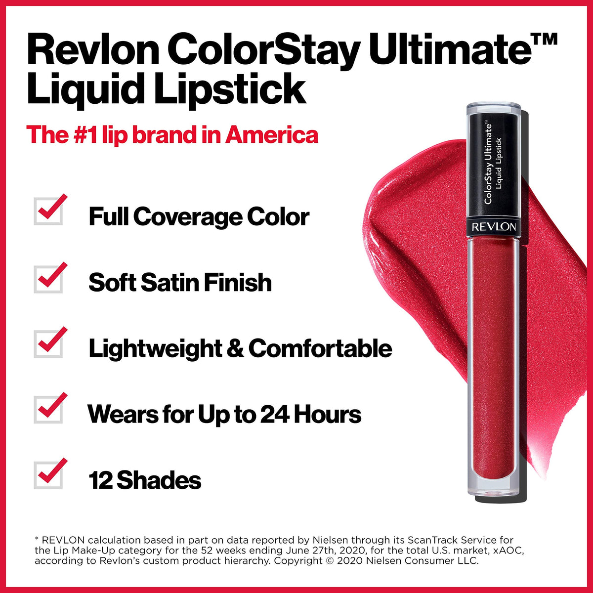 Revlon ColorStay Ultimate Liquid Lipstick, 035 Iconic Iris, 0.1 fl oz REVLON
