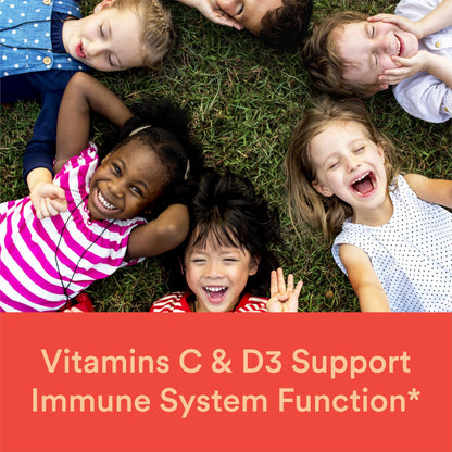 SmartyPants Kids Multivitamin Gummies with Omega 3 DHA/EPA, Vitamins D3, C, B12, B6, A, K, and Zinc, Gluten Free, Clean Label, Three Fruit Flavors, 60 Gummies (30 Day Supply) Gsupps Australia