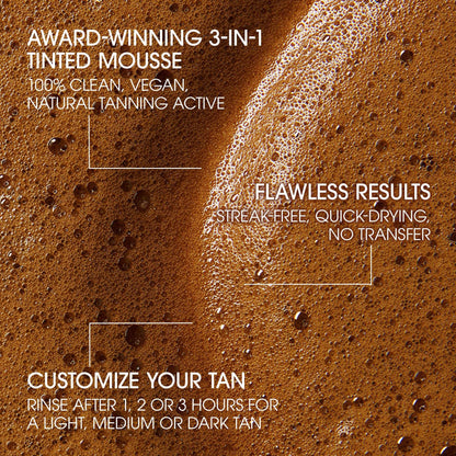 St.Tropez Self Tan Express Mini Kit: Travel-Sized Light/Medium/Dark 1-3 Hour Express Mousse and Tanning Applicator Mitt St.Tropez