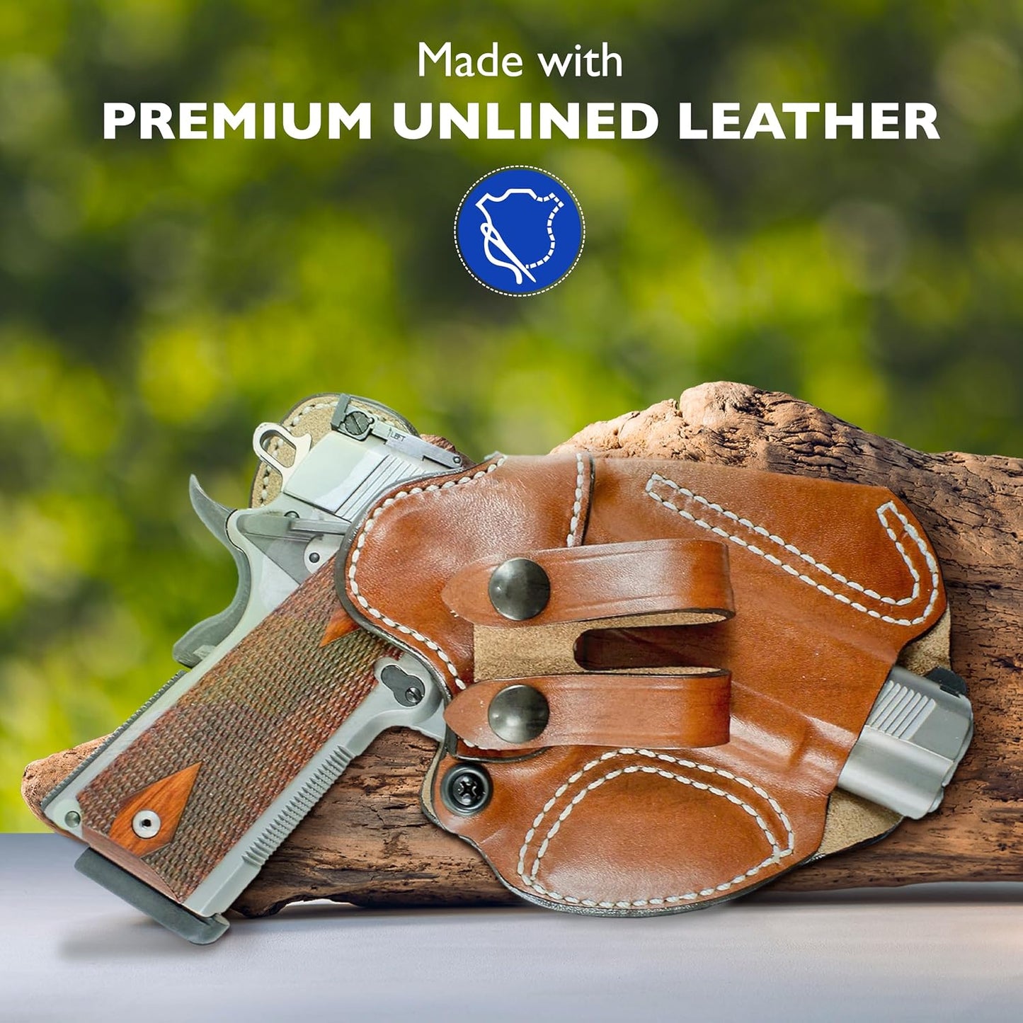 Desantis Cozy Partner IWB Gun Holster - Right Hand Draw, Tan Gsupps Australia