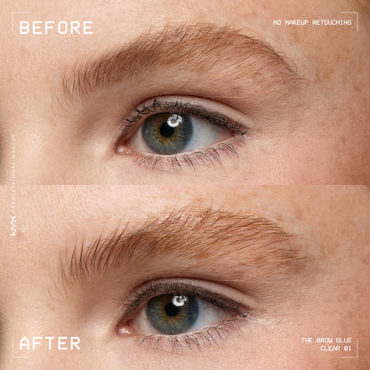NYX PROFESSIONAL MAKEUP The Brow Glue, Extreme Hold Eyebrow Gel - Clear NYX PROFESSIONAL MAKEUP