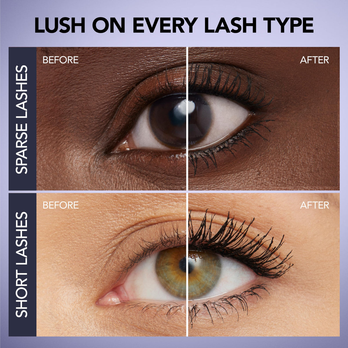 BUXOM Lash Volumizing Mascara, Blackest Black, 0.37 oz Buxom