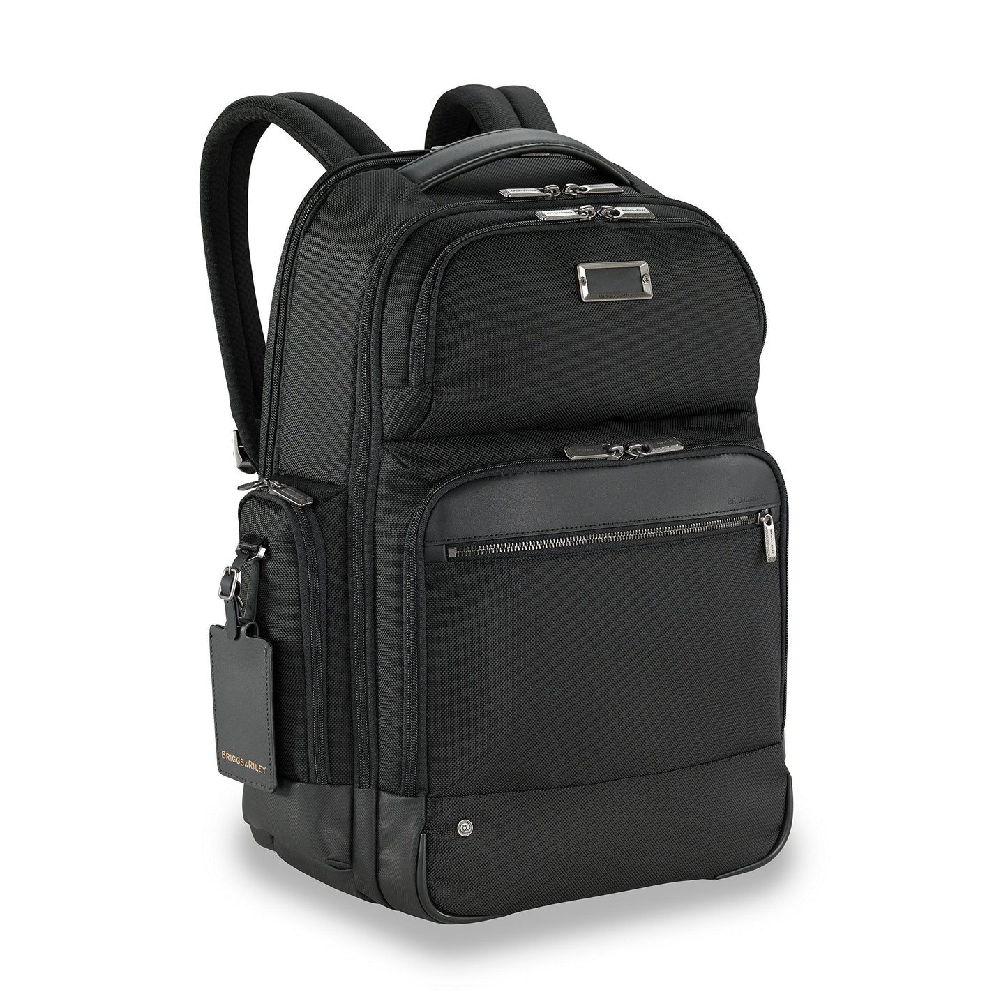 Briggs & Riley Medium Cargo Backpack for Women & Men - Laptop Backpack, For Work & Travel, Lightweight & Durable, Padded Straps, Fits up to 15" Laptop - @work Collection, Black Gsupps Australia