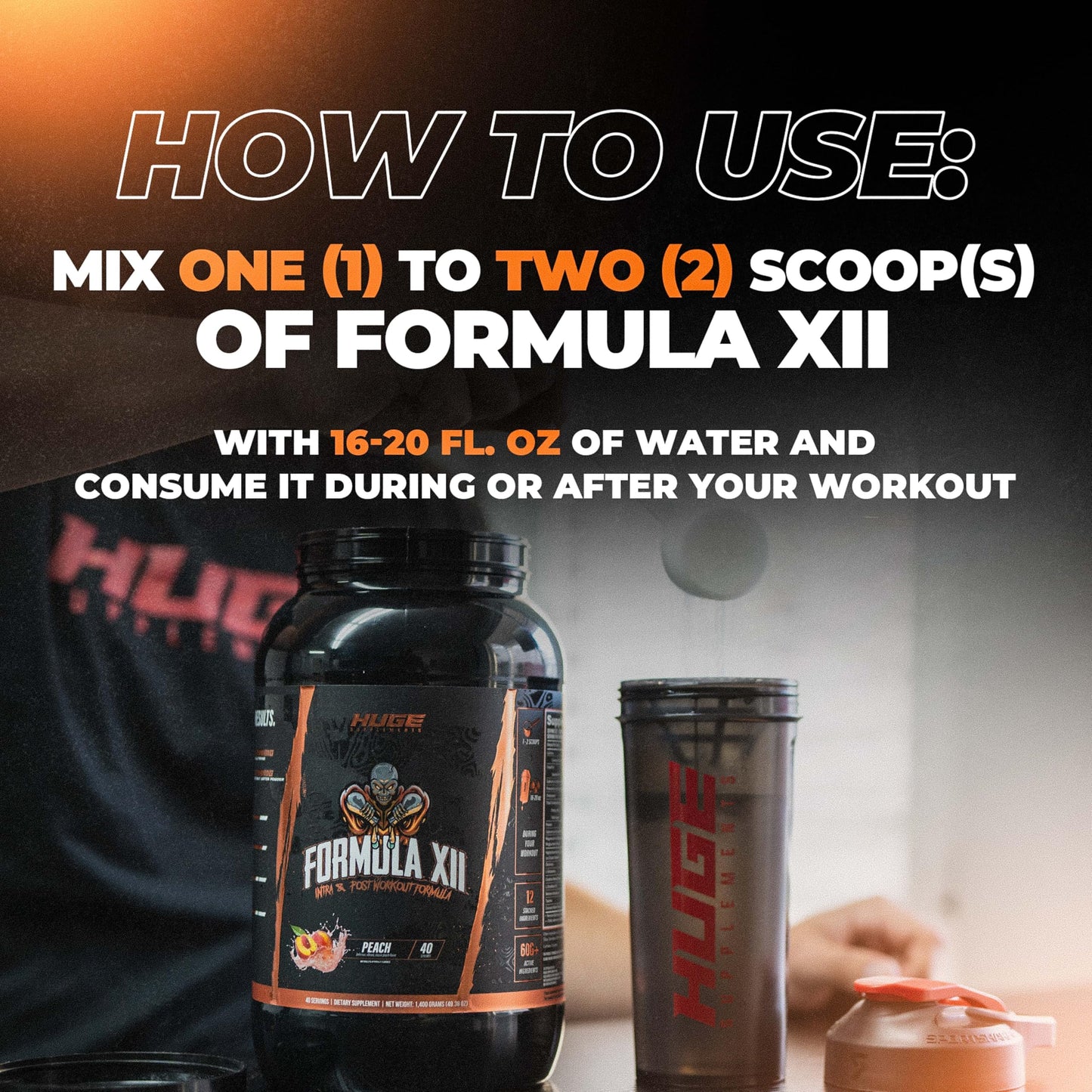 Formula XII Intra Workout Carbs & Post Workout Recovery Powder, Rapidly Absorbed, Boost Exercise Performance, Strength, Endurance & Hydration, 12 Science-Backed Ingredients (Strawberry Watermelon)