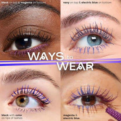 tarte tartelette tubing mascara – Lash Extensions in a Tube, Easy-to-Remove Eye Makeup, Clinically Proven to Volumize & Curl, 24Hr Smudge-Proof Longwear, Vegan & Cruelty-Free, full size, black tarte
