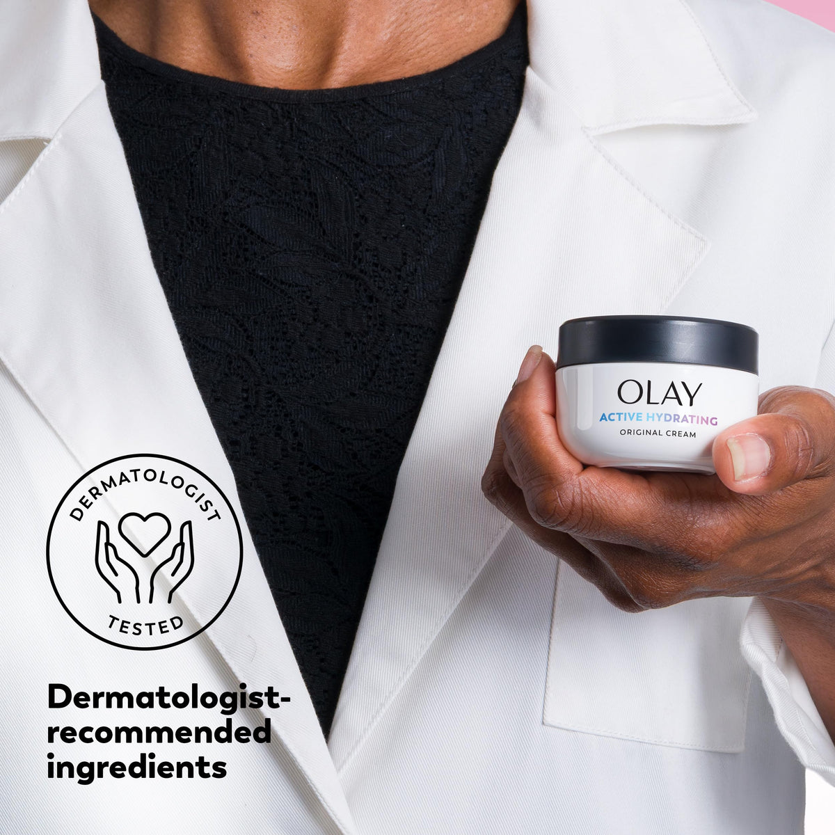 Olay Active Hydrating Cream Face Moisturizer, 1.9 fl oz Olay