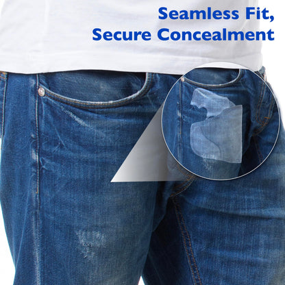DeSantis Nemesis - Gun Pocket Holsters for Concealed Carry, Concealed Pocket Holster for Pistols, Revolvers, Soft, Designed for Comfort & Discreet Carry, Ambidextrous Gsupps Australia