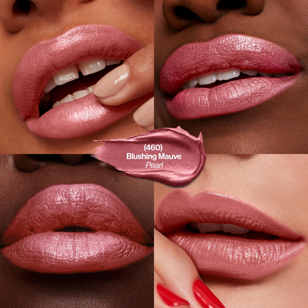 Revlon Super Lustrous Lipstick, 460 Blushing Mauve, 0.15 oz REVLON