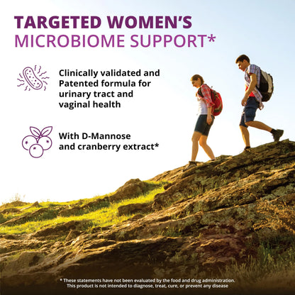 MRM Nutrition Women's Probiotics - Patented Formula Supports Urinary Tract, Vaginal, & Immune Health for Women, Prebiotic Supplement, 3.5 Billion Cells MRM