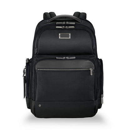 Briggs & Riley Medium Cargo Backpack for Women & Men - Laptop Backpack, For Work & Travel, Lightweight & Durable, Padded Straps, Fits up to 15" Laptop - @work Collection, Black Gsupps Australia
