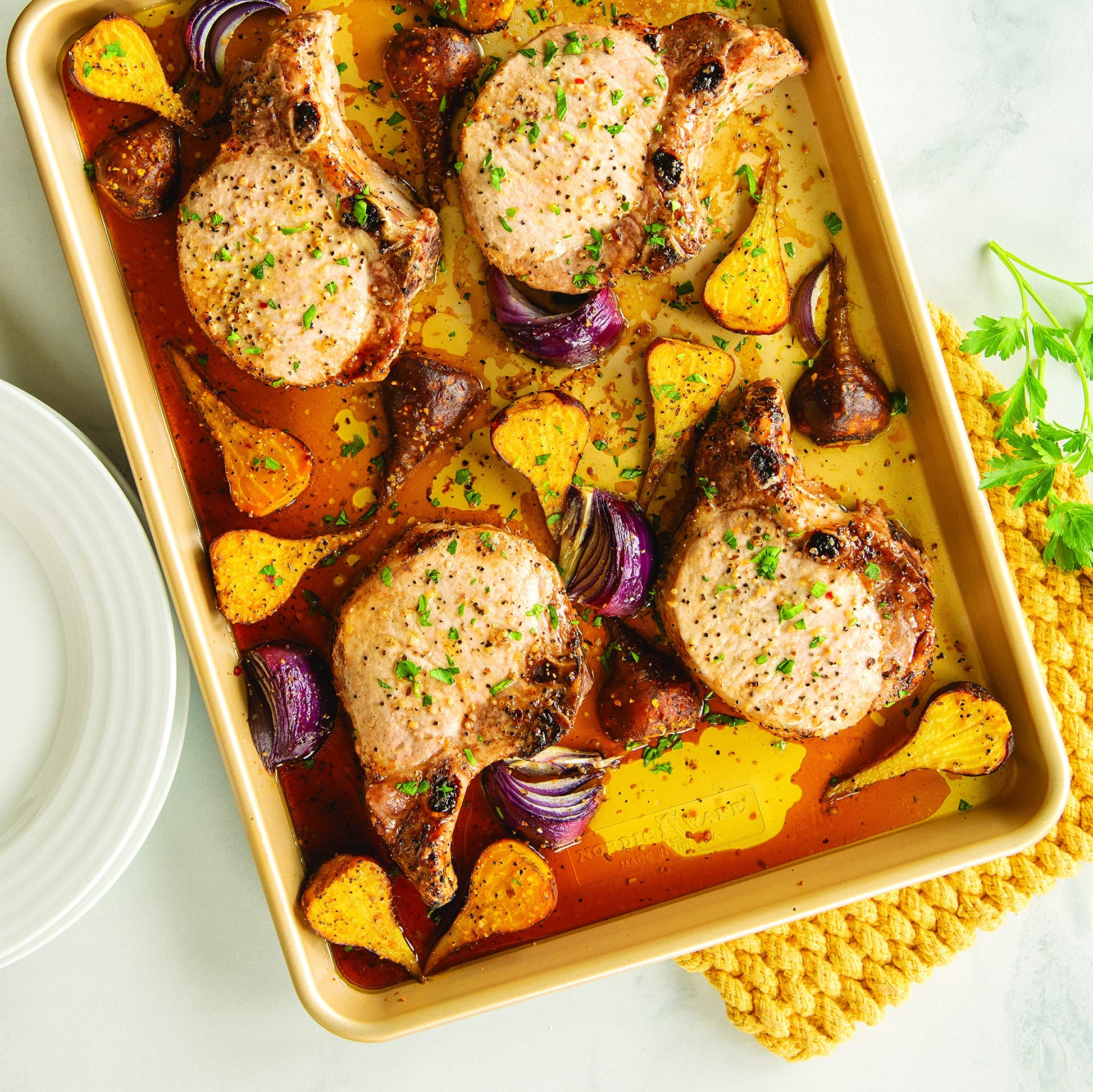 Nordic Ware Naturals Aluminum NonStick Baker's Half Sheet 13" x 18" Nordic Ware buy australia supplements