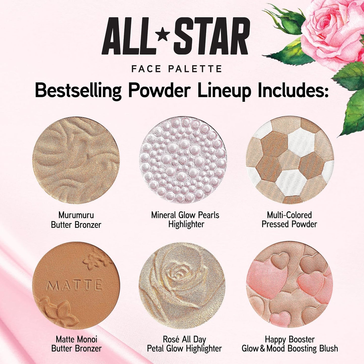 Physicians Formula All-Star Face Palette, Velvety-Smooth Buildable & Blendable Formulas,Versatile Matte and Multidimensional Shades, Cruelty-Free & Vegan - Natural Gsupps Australia