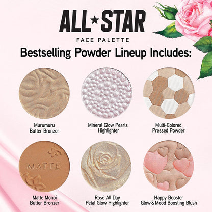Physicians Formula All-Star Face Palette, Velvety-Smooth Buildable & Blendable Formulas,Versatile Matte and Multidimensional Shades, Cruelty-Free & Vegan - Natural Gsupps Australia