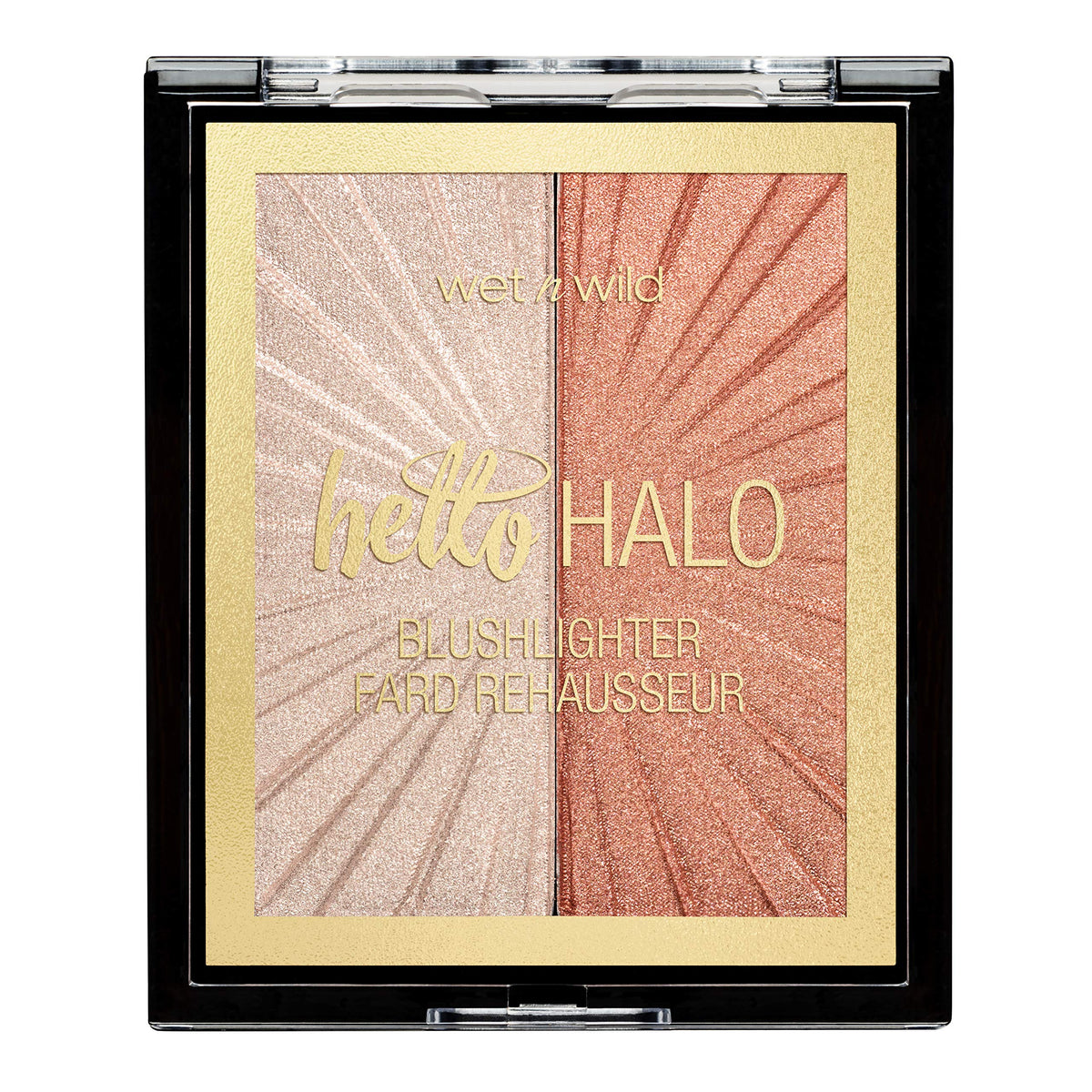 Wet n Wild MegaGlo Blushlighter, Blendable Blush & Highlighter Set, Shimmery Metallic Finish, Highlight Bling wet n wild